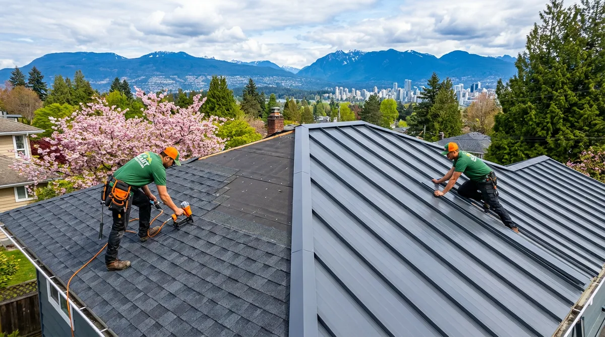 Metal Roofing vs. Asphalt Shingles - A Surrey Guide